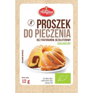 Proszek do pieczenia bezglutenowy, bez fosforanów, BIO